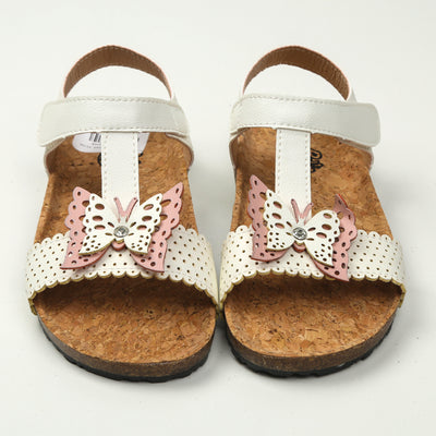 Sandals For Girls - White