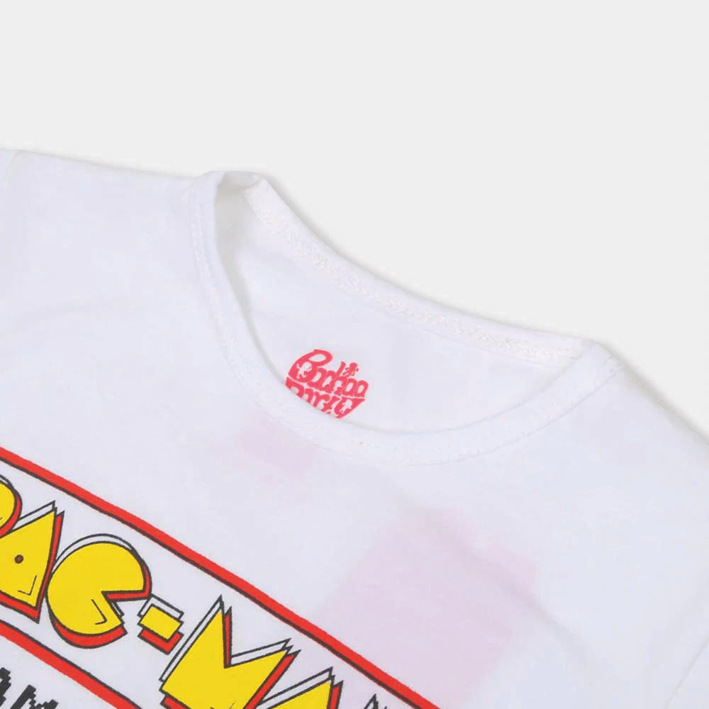 Boys T-Shirt H/S - White