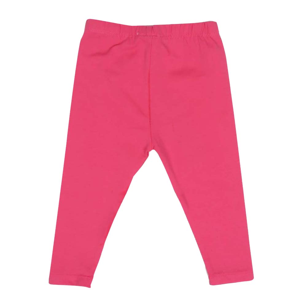 Infant Girls Plain Tights - Hot Pink
