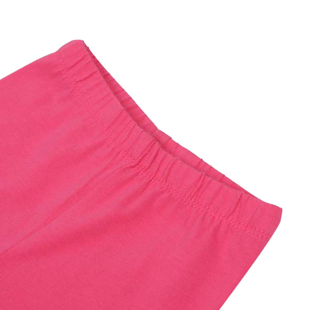 Infant Girls Plain Tights - Hot Pink