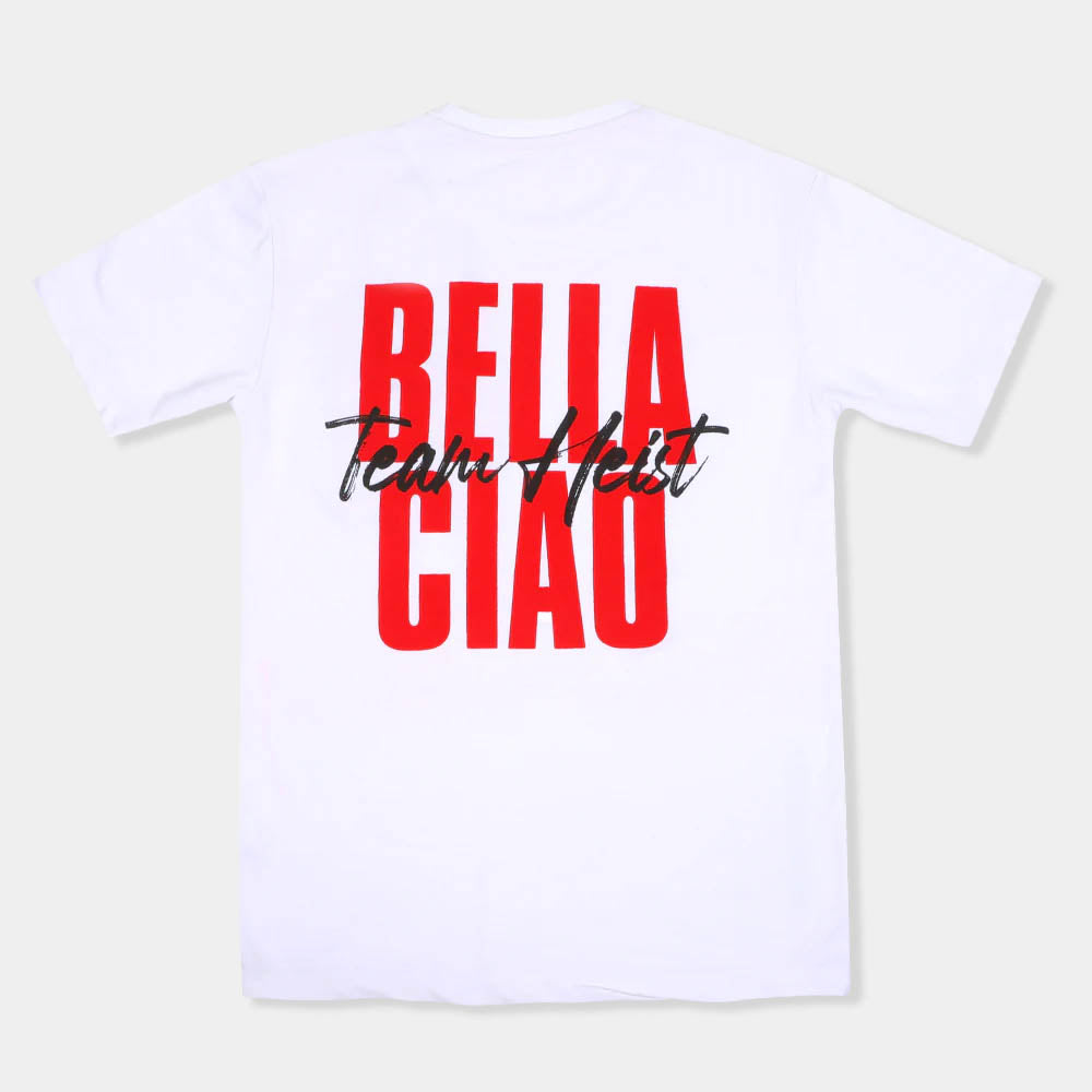 Teens Boys T-Shirt H/S Bella - White