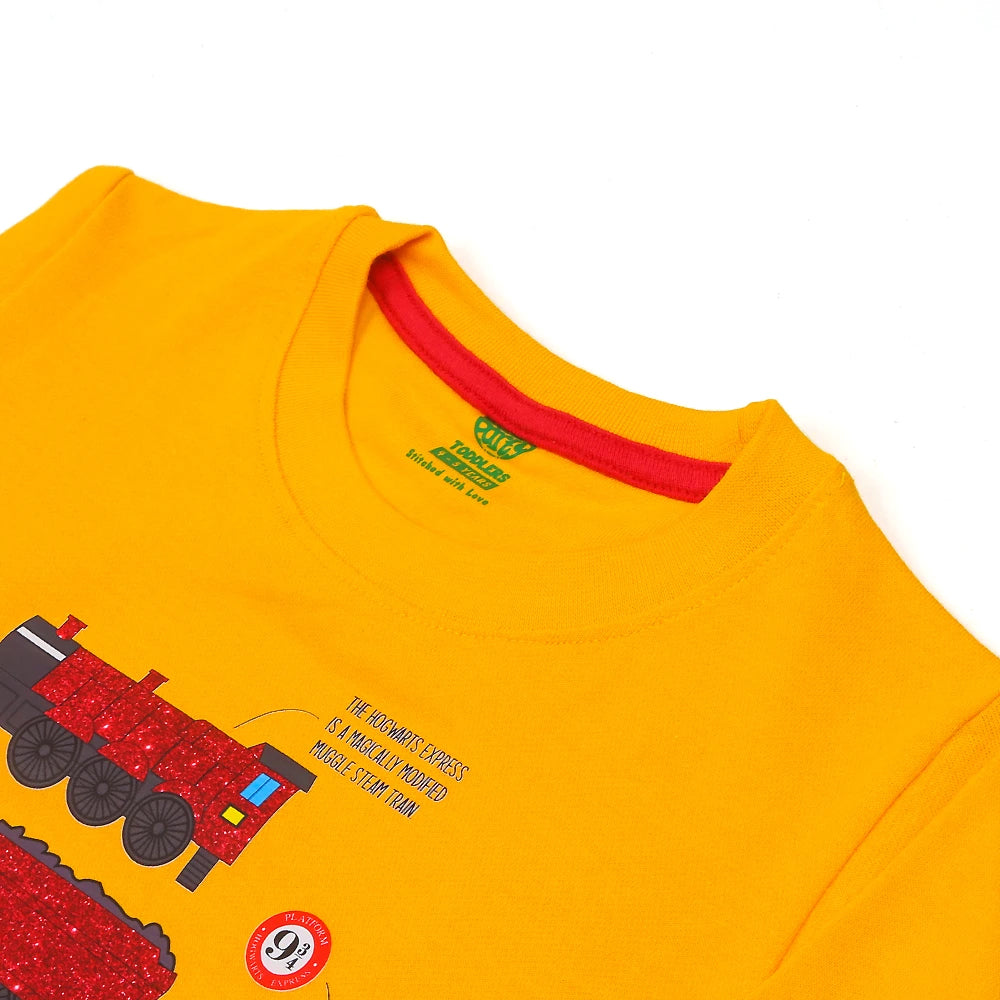 Train Sweatshirt For Boys - Citrus