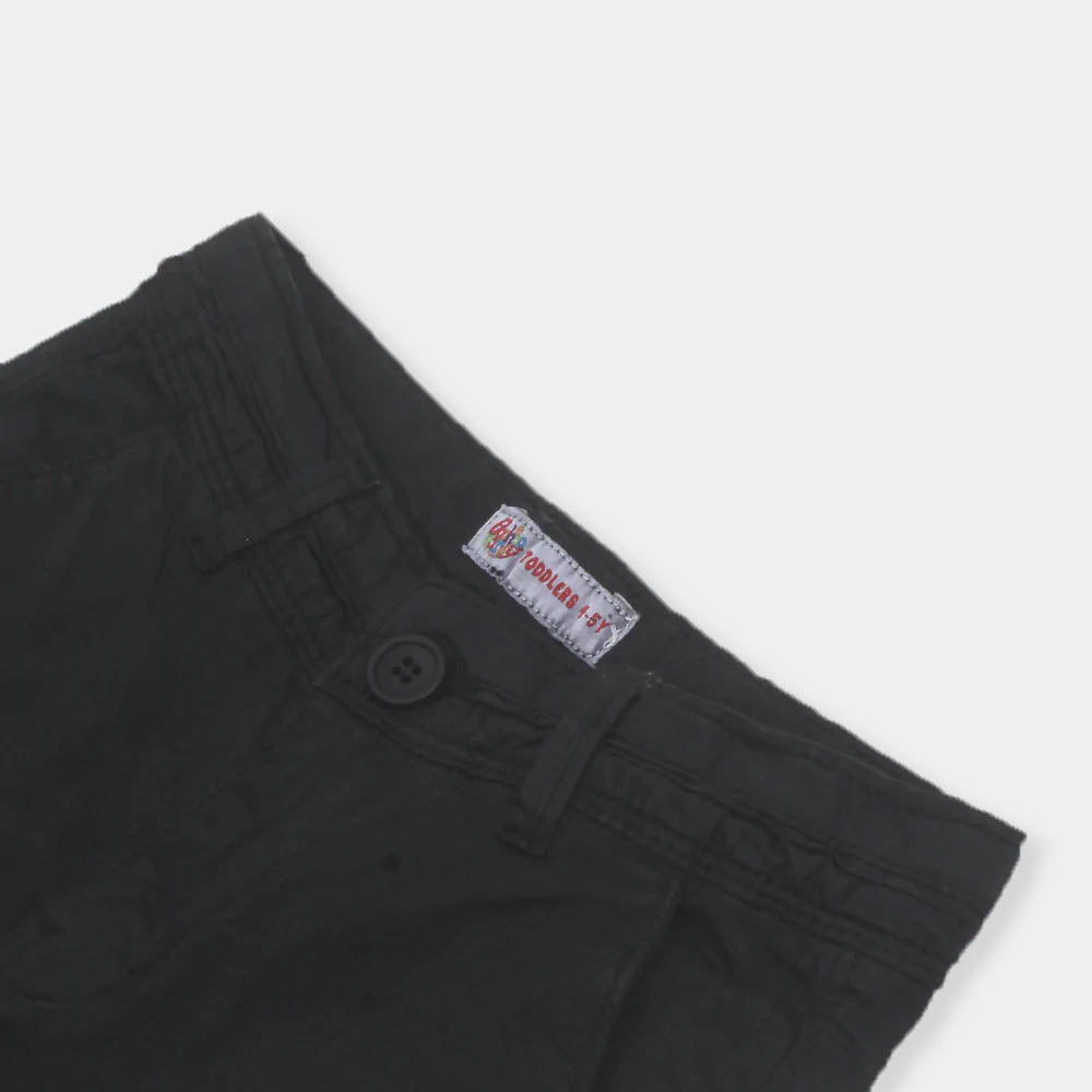 Boys Pant Cotton Chino - BLACK