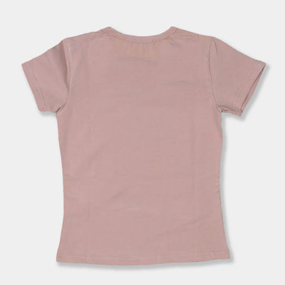 Girls T-Shirt Have Sun E-C - Peach
