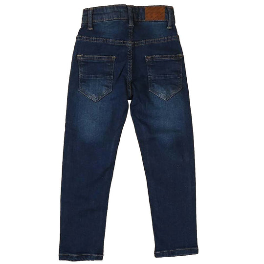 Adventure Denim Pant For Boys - Mid Blue