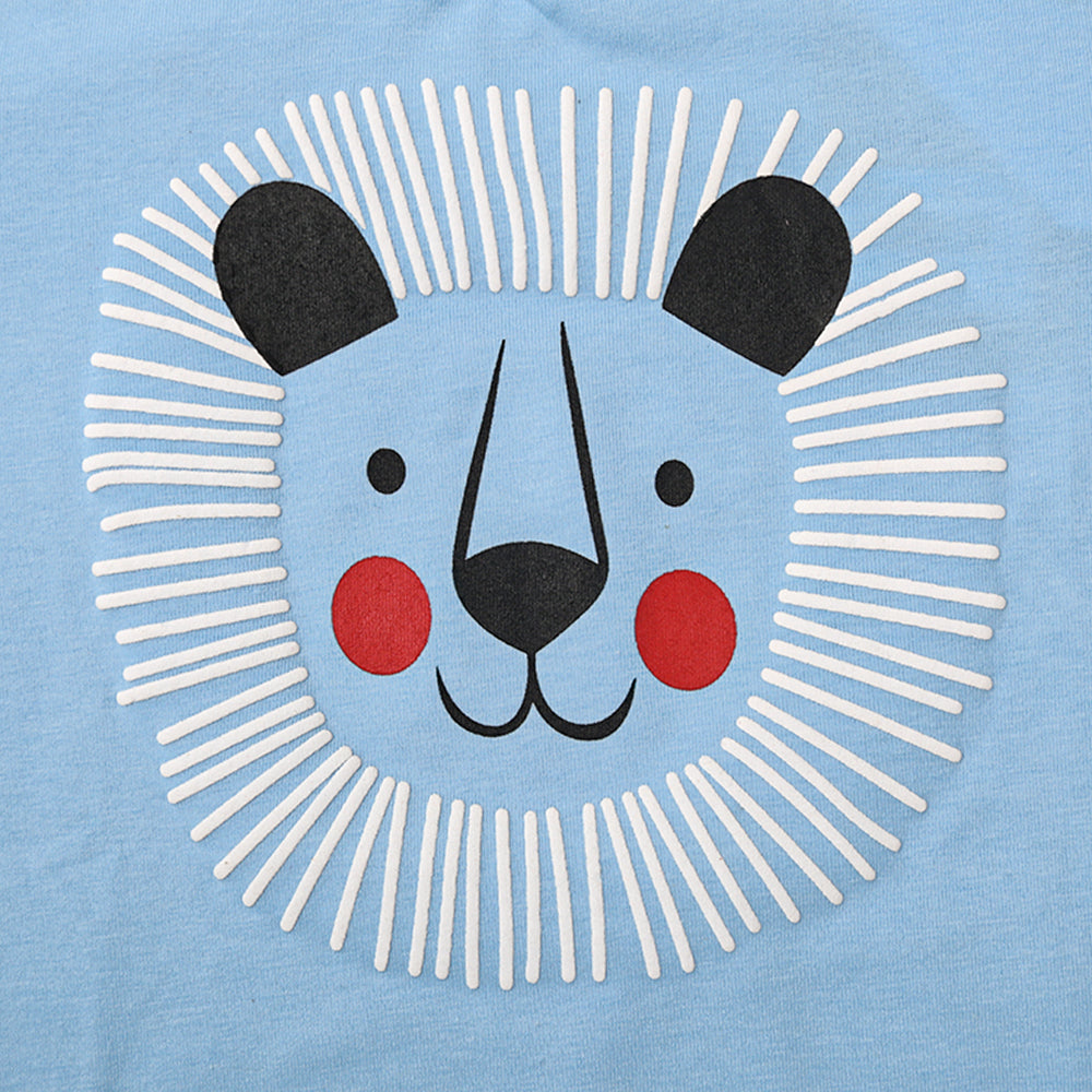 Roar Some T-Shirt For Boys - Blue