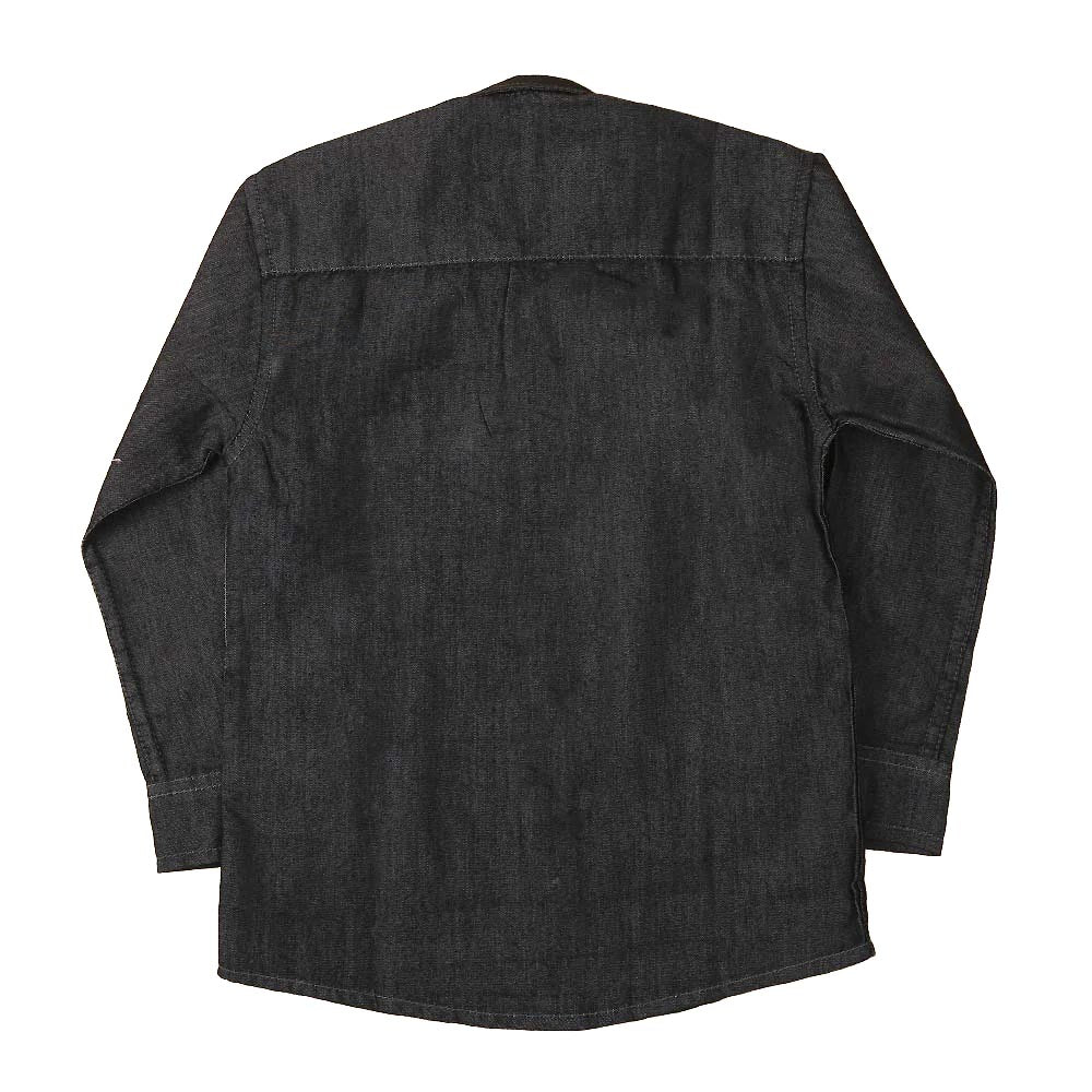 Adventure Denim Casual Shirt For Boys - Black