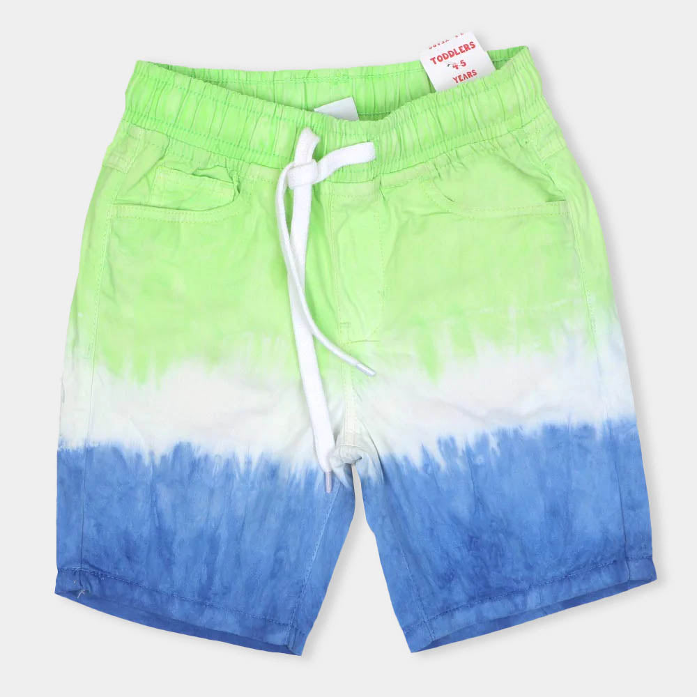 Boys Short Cotton Dip Dye