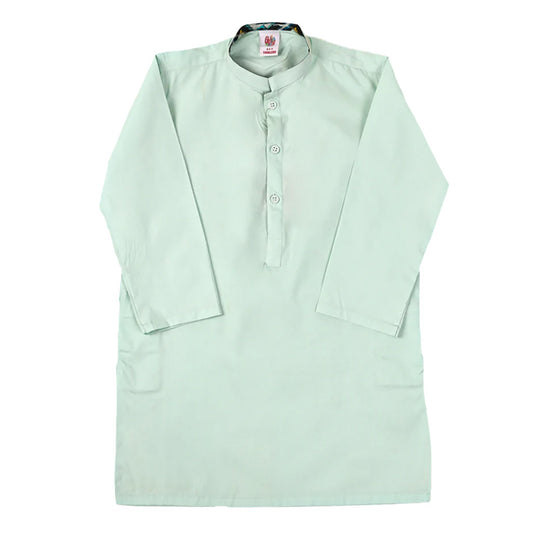 Boys Basic Kurta-Moon light