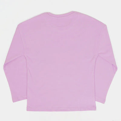 Teens Girls T-Shirt Groovy Feeling - Purple