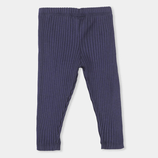 Girls Rib Tight - Purple