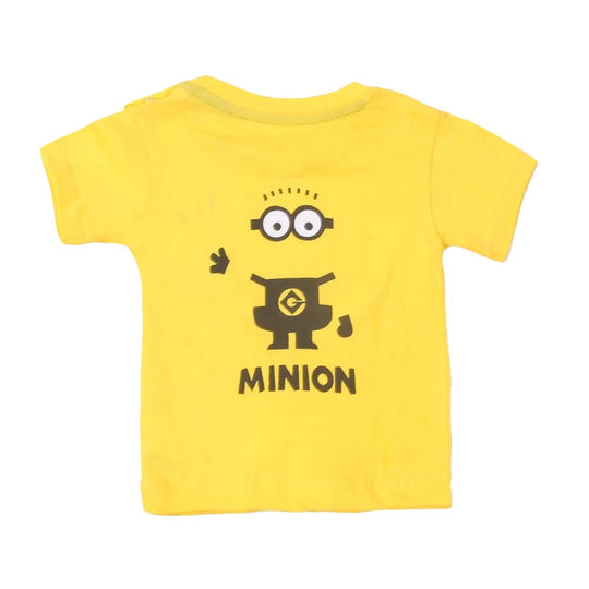 Boys Cotton T-Shirt Yellow Bello - Yellow