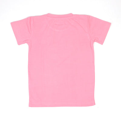Pineapple T-Shirt For Girls - Pink (BTS-043)