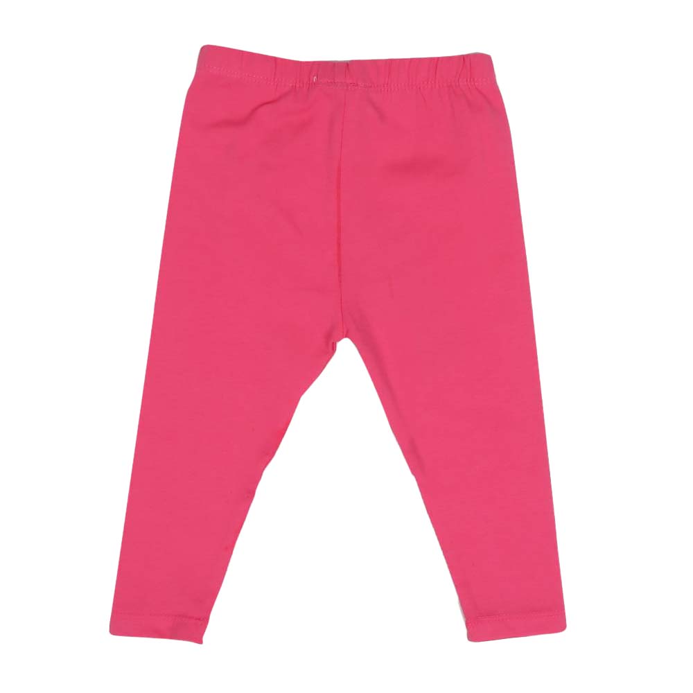 Infant Girls Plain Tights - Hot Pink