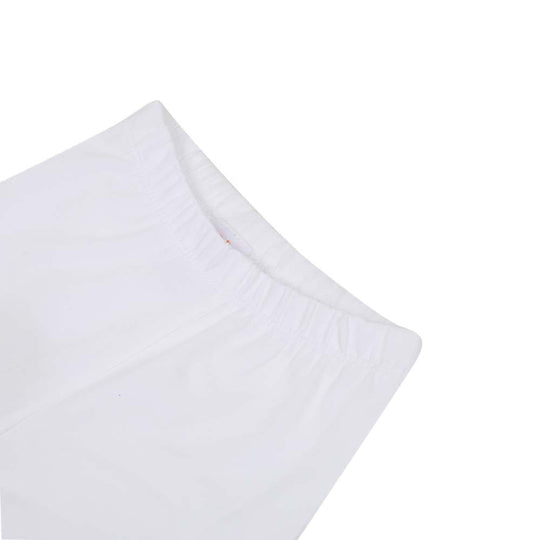 Infant Girls Plain Tights - White