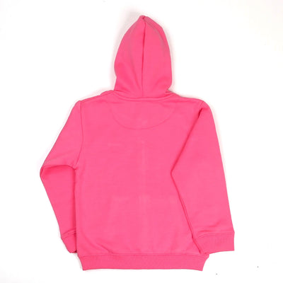 Zipper Hoodie For Girls - Pink