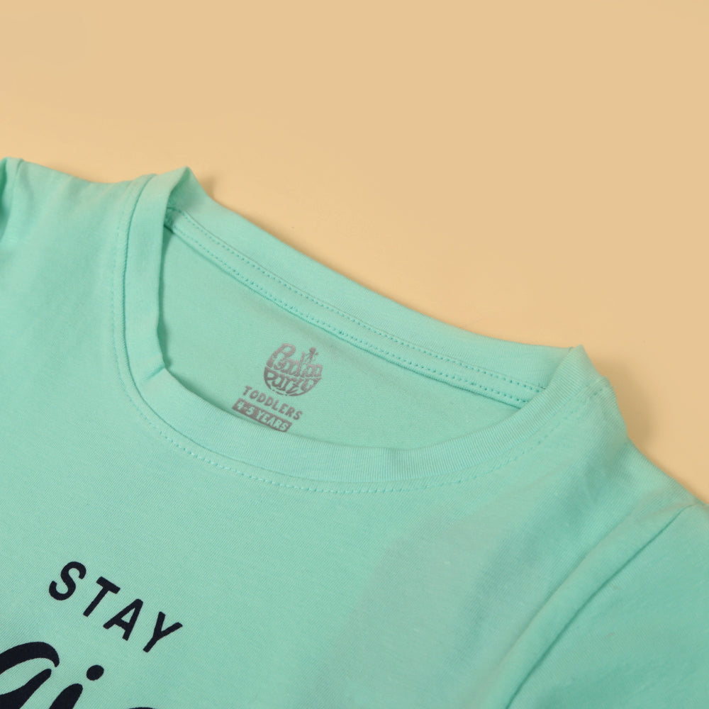 Stay Magical T-Shirt For Girls - Glass