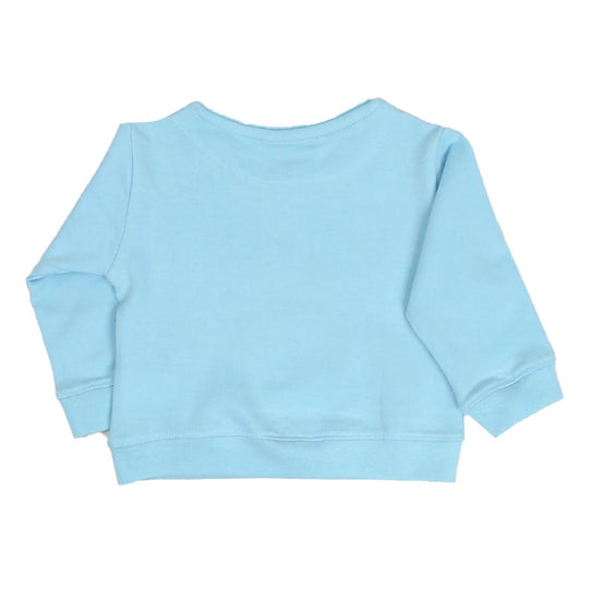 Boys Sweatshirt Snow Flakes - Sky Blue