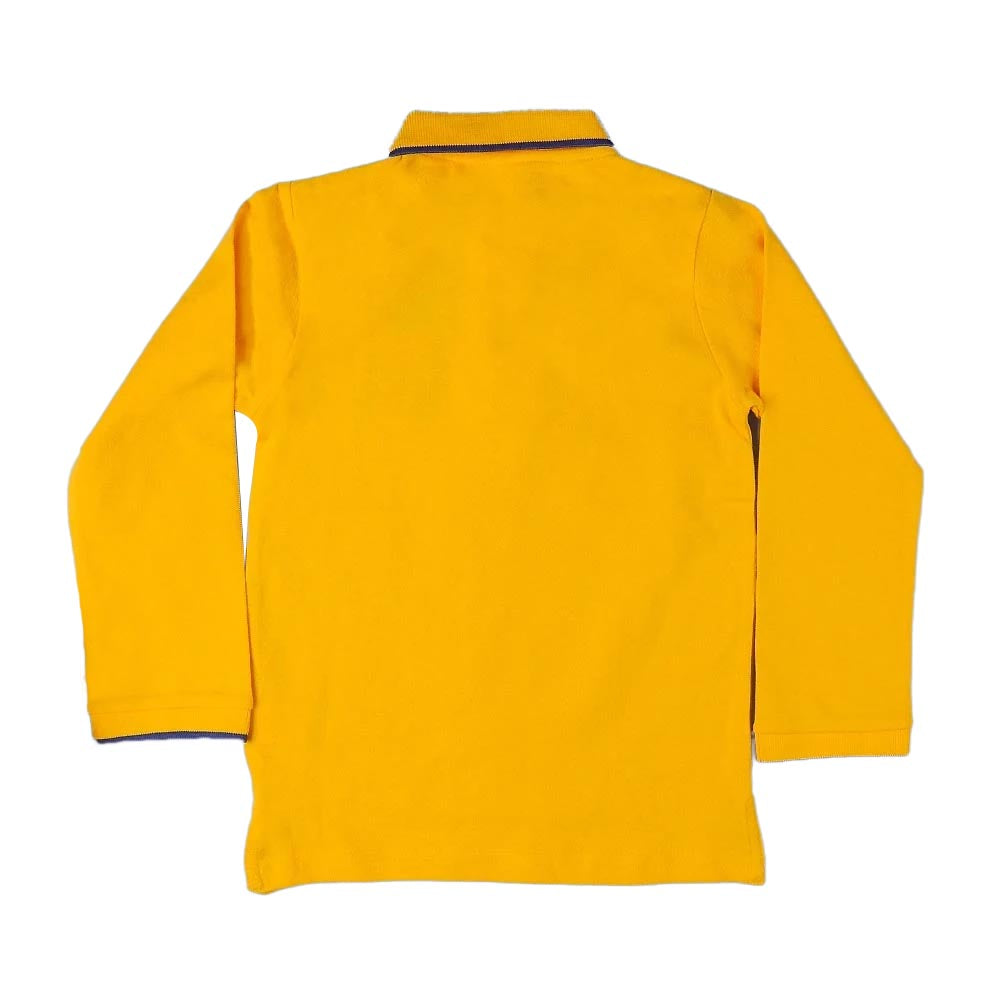 Basic Polo Shirt For Boys - Citrus