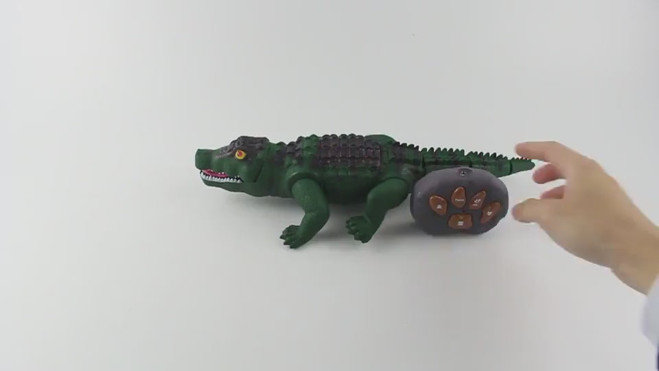 Remote Control Crocodile with LED Lights & Sound Effects