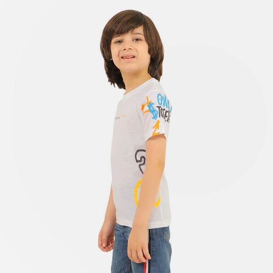 Boys T-Shirt Urban Artist - B.White