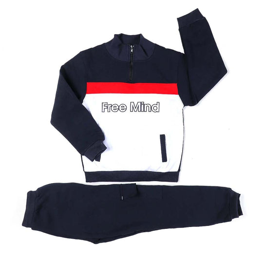 Boys Suit 2 PCs - Navy Blue