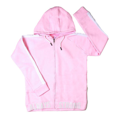 Always Strong Girls Knitted Jacket - Pink