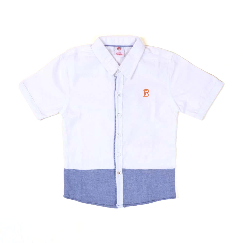 Boys Casual Shirt BP-White