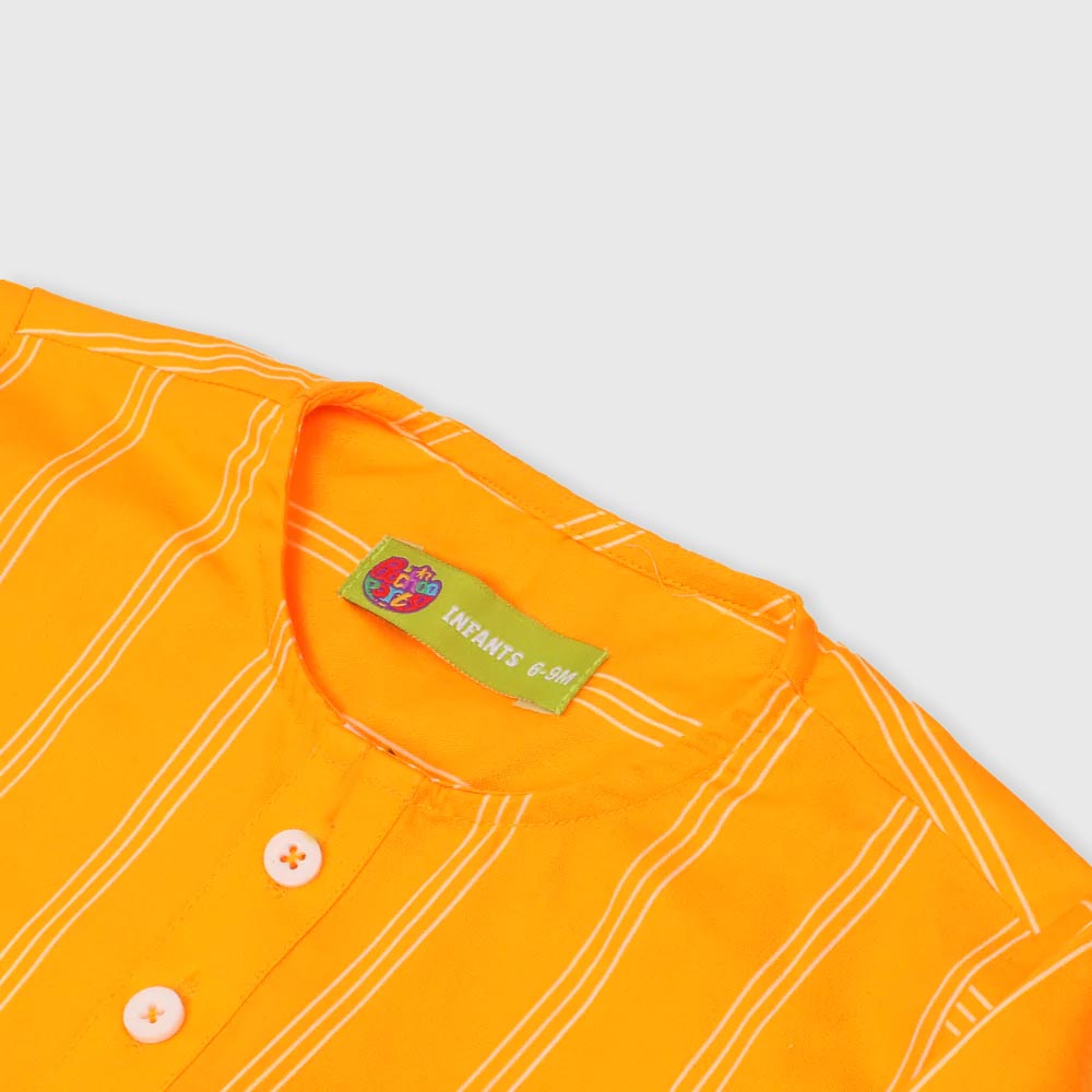 Infant Boys Kurta -Citrus