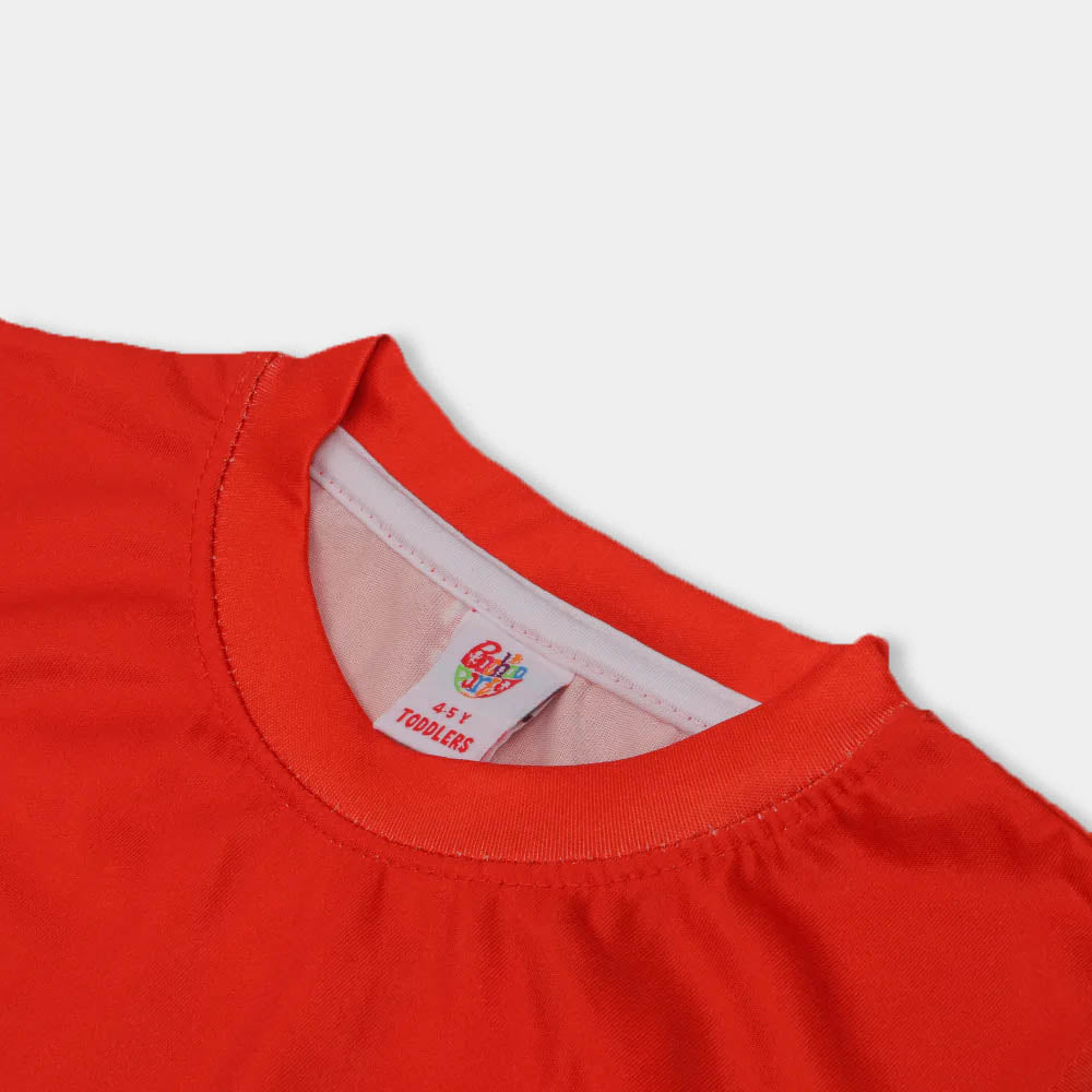 Sports Boys Suit - Red For Kids