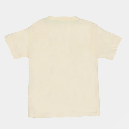 Boys T-Shirt California - Lemon Icing