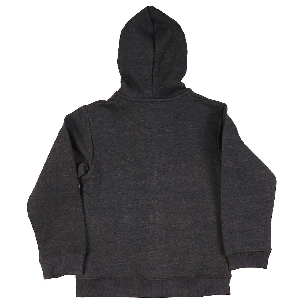 Zipper Hoodie For Girls - Grey