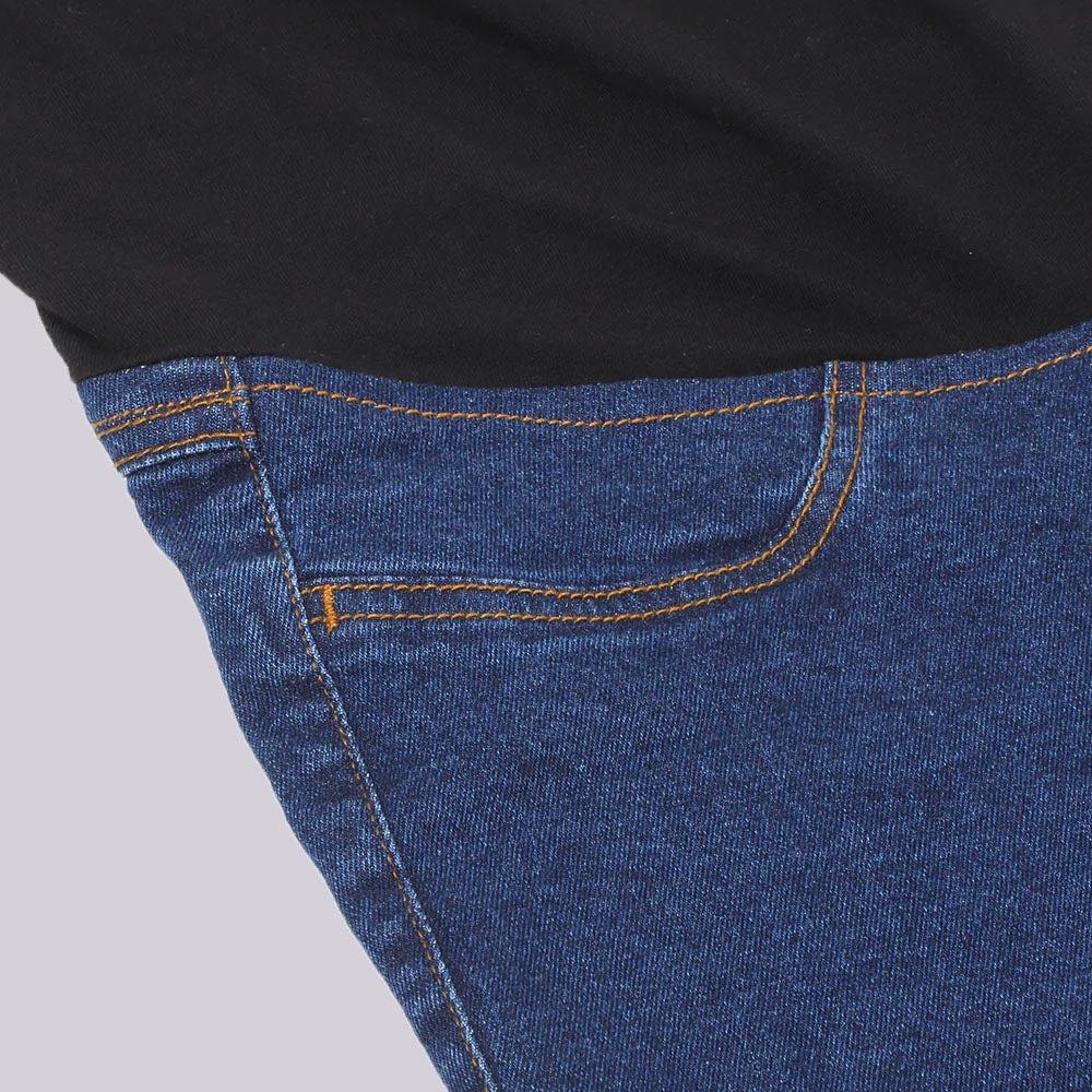 Women's Denim Maternity Pant -Blue