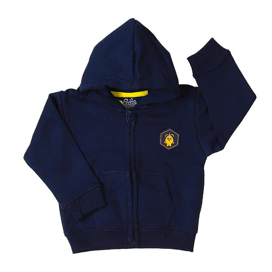 Zipper Infant Boys Jacket - Navy