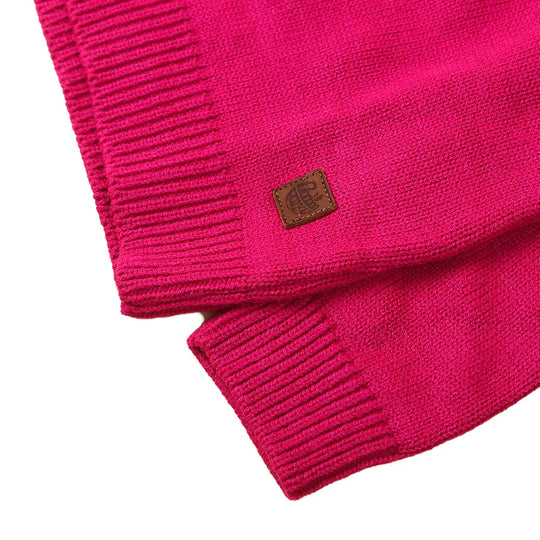 Basic Sweater For Girls - Pink (GS-10)