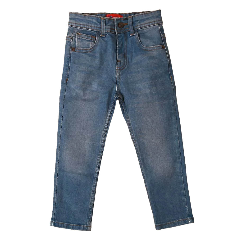 Basic Denim Pant For Boys - G.Blue