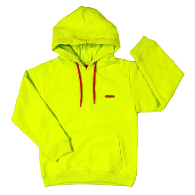 Infant Girls Pull Over Hoodie - Neon Green