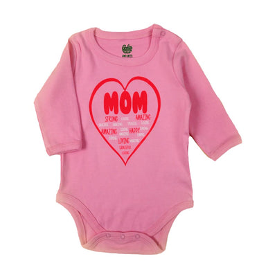 Mom Romper For Girls - Pink