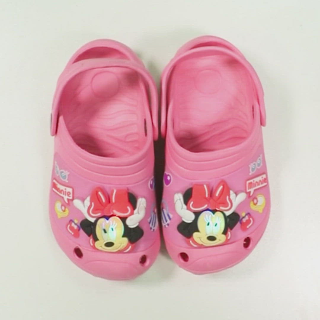 Character lightning Slippers For Girls - R Pink