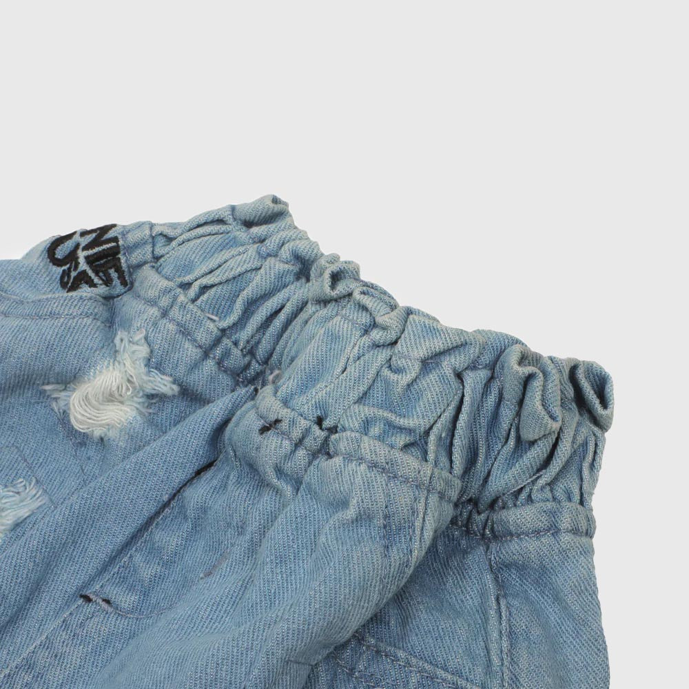 Infant Girls Skirt Denim - Ice Blue