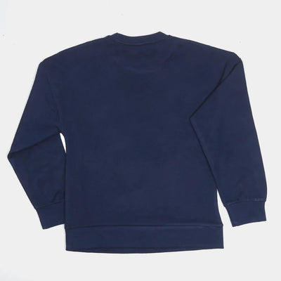 Teens Chicken Lace Sweatshirt For Girls Navy Blue