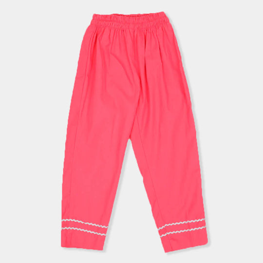 Girls 3 Pcs Fancy Suit - Pink