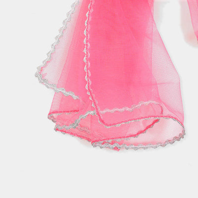 Girls 3 Pcs Fancy Suit - Pink