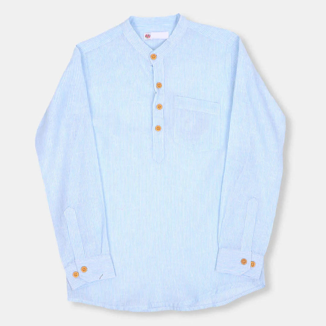 Boys Casual Shirt - Light Blue