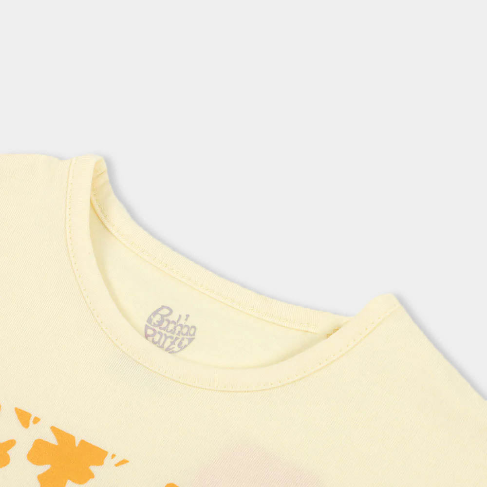 Girls T-Shirt Paint Your Dreams - Cream