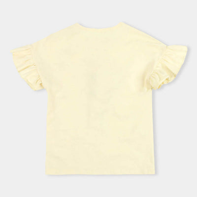 Girls T-Shirt Paint Your Dreams - Cream
