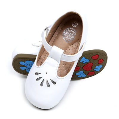 Fancy Casual Pumps For Girls - White