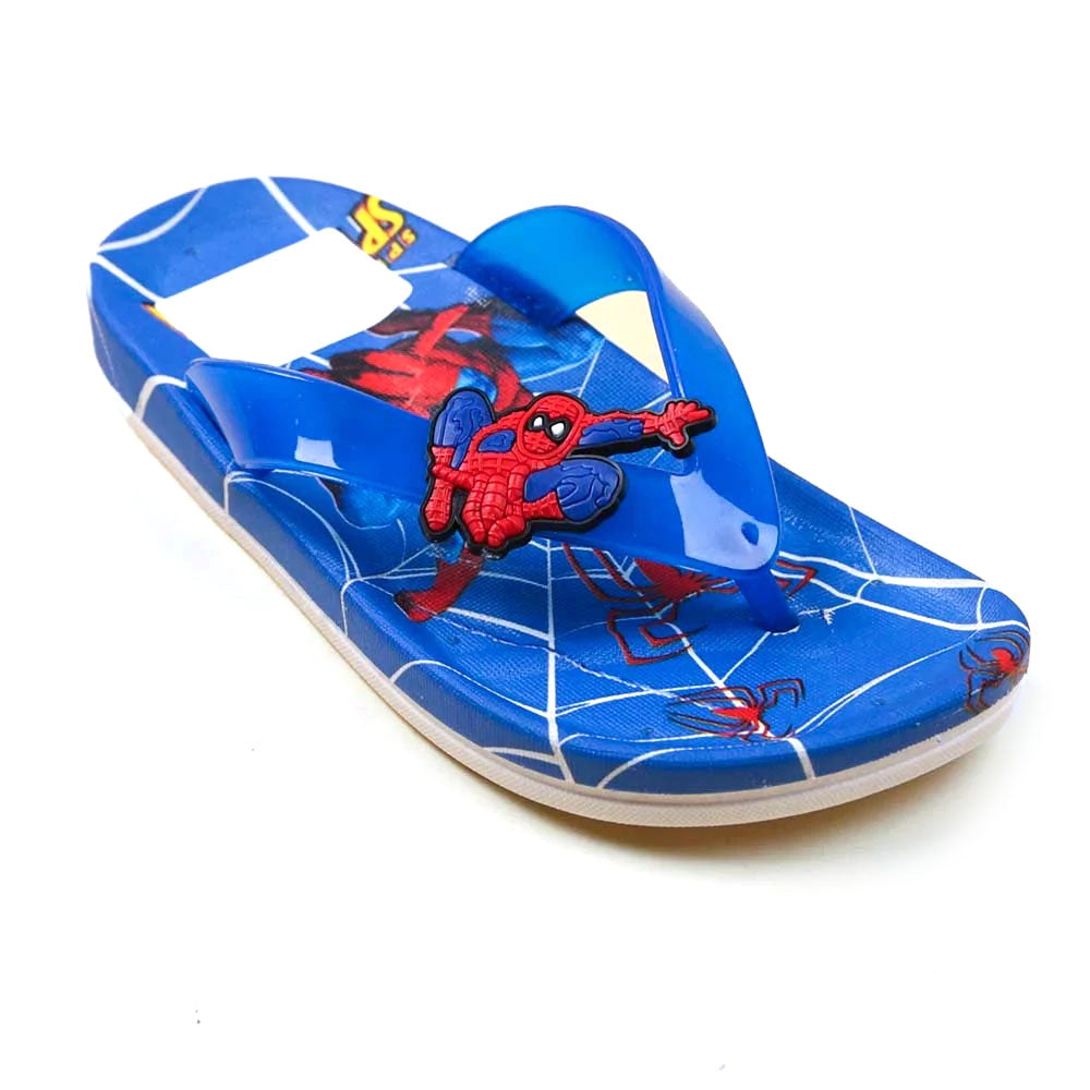 Character Casual Slippers For Boys - Blue