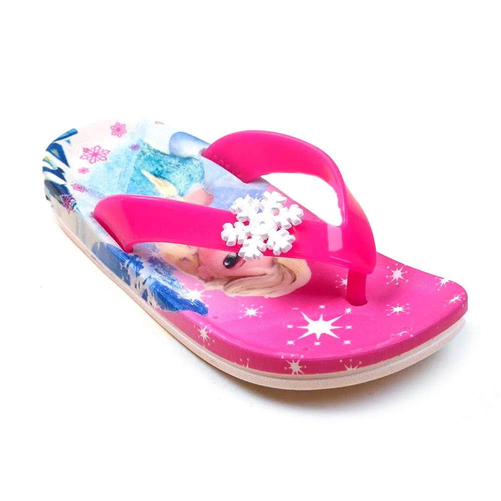 Character Slippers For Girls - Fuchsia