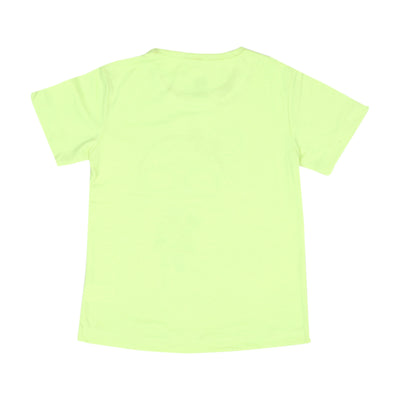 Cute Girl Printed T-Shirt For Girls - Green